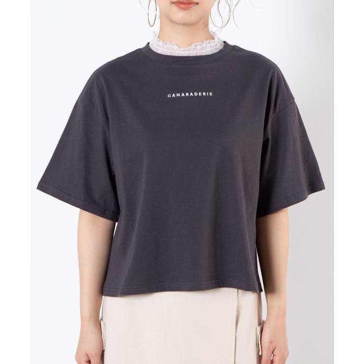 シャーリングネックロゴTシャツ WE20SM04-L2701 | WEGO【WOMEN】 | 詳細画像18
