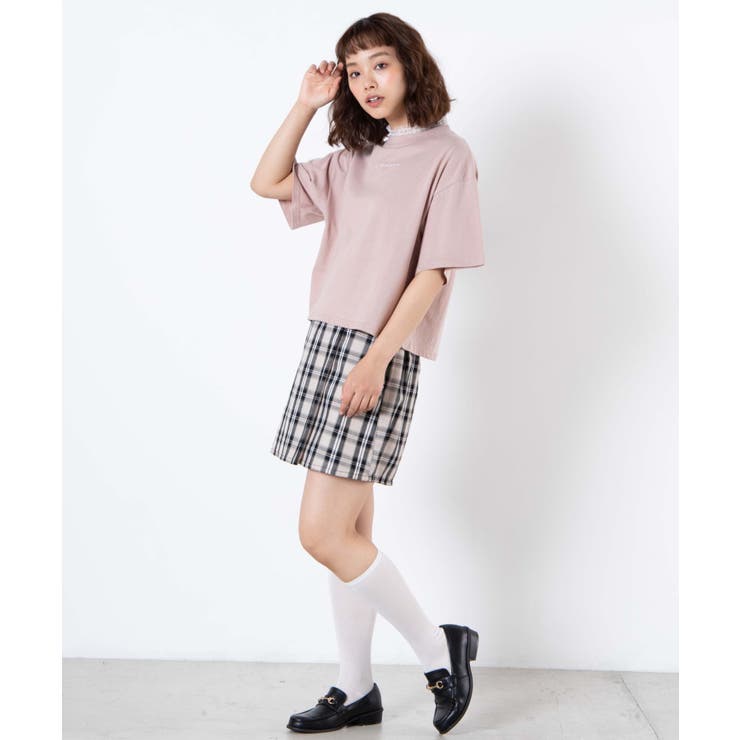 シャーリングネックロゴTシャツ WE20SM04-L2701 | WEGO【WOMEN】 | 詳細画像4