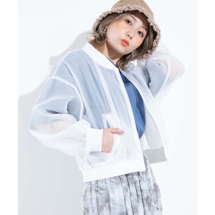 シアーブルゾン WE20SM04-L2845[品番：WG010074394]｜WEGO【WOMEN