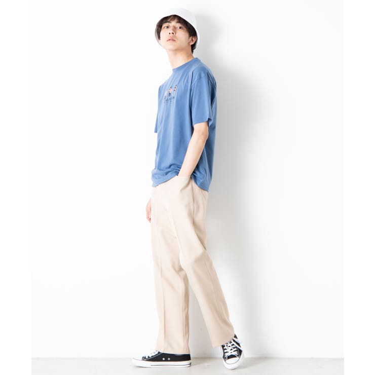 ヒューマン刺繍Tシャツ WE20SM04-M2850 | WEGO【MEN】 | 詳細画像3 