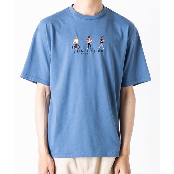 ヒューマン刺繍Tシャツ WE20SM04-M2850 | WEGO【MEN】 | 詳細画像4 