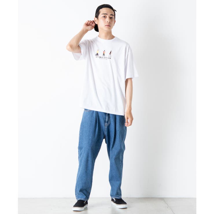 ヒューマン刺繍Tシャツ WE20SM04-M2850 | WEGO【MEN】 | 詳細画像7 