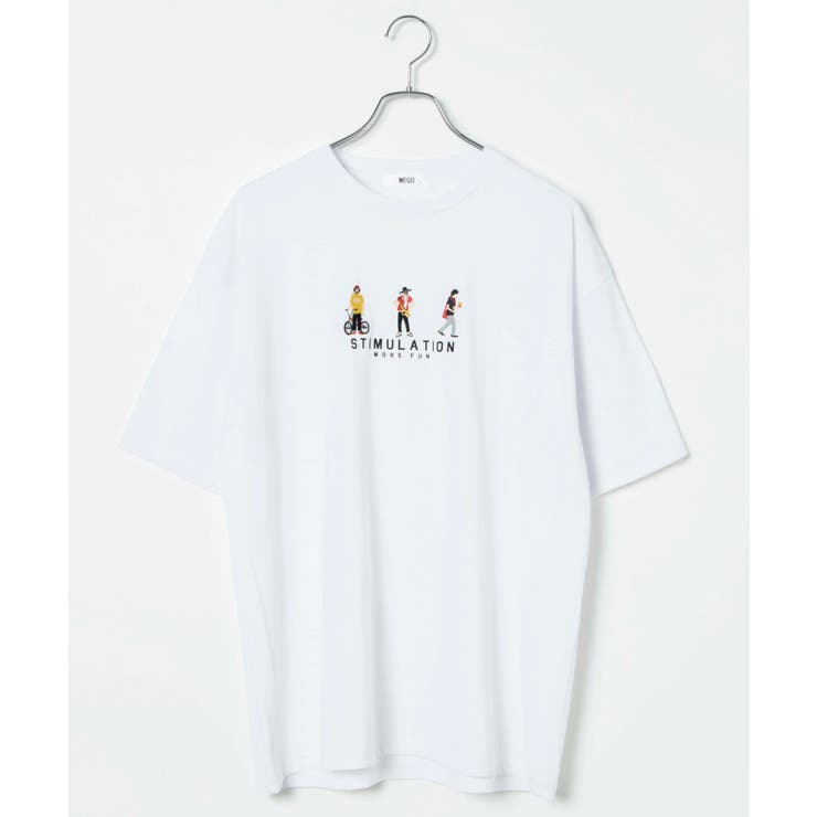 ヒューマン刺繍Tシャツ WE20SM04-M2850 | WEGO【MEN】 | 詳細画像12 