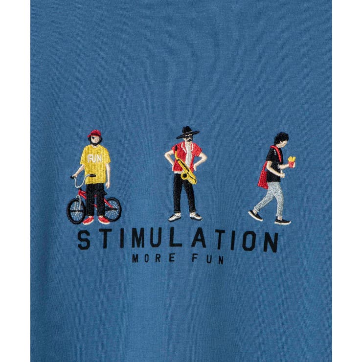 ヒューマン刺繍Tシャツ WE20SM04-M2850 | WEGO【MEN】 | 詳細画像14 