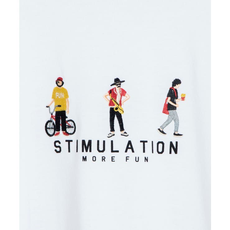 ヒューマン刺繍Tシャツ WE20SM04-M2850 | WEGO【MEN】 | 詳細画像15 