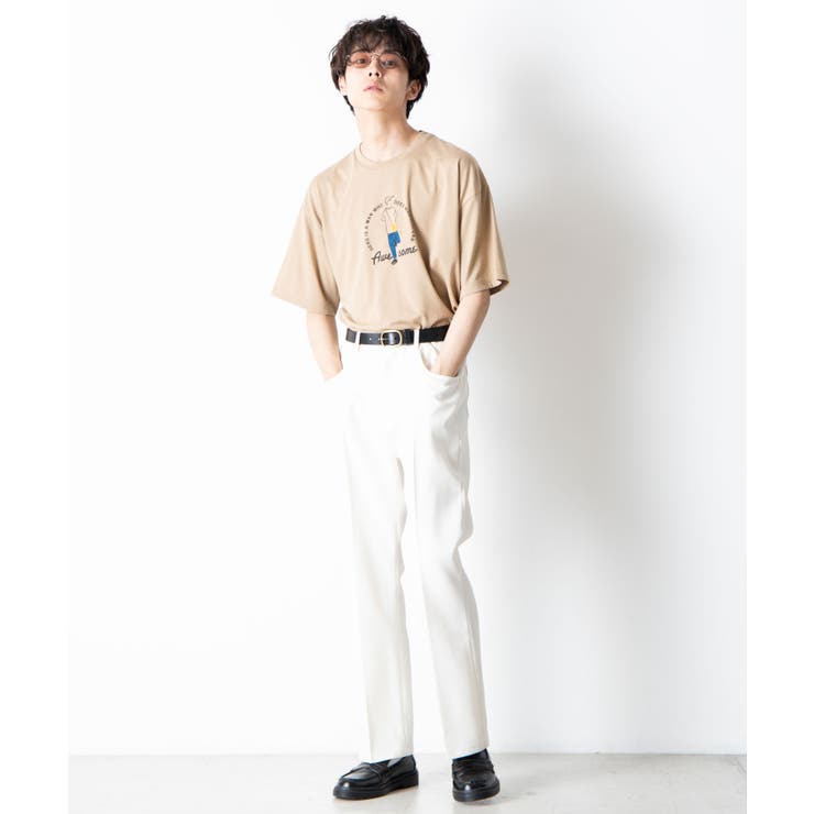 フロッキーMIXプリントTシャツ WE20SM04-M2854 | WEGO【MEN】 | 詳細画像1 