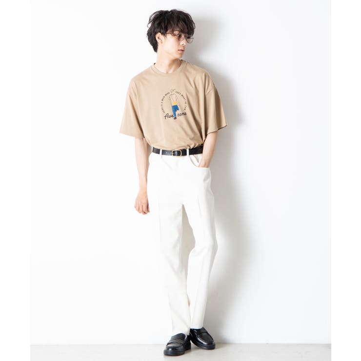フロッキーMIXプリントTシャツ WE20SM04-M2854 | WEGO【MEN】 | 詳細画像2 
