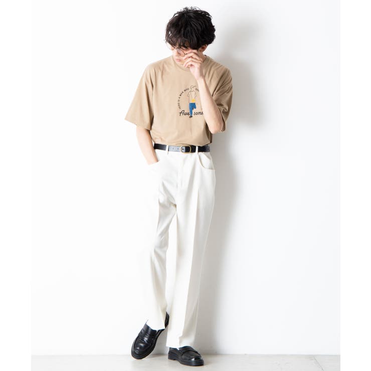フロッキーMIXプリントTシャツ WE20SM04-M2854 | WEGO【MEN】 | 詳細画像3 