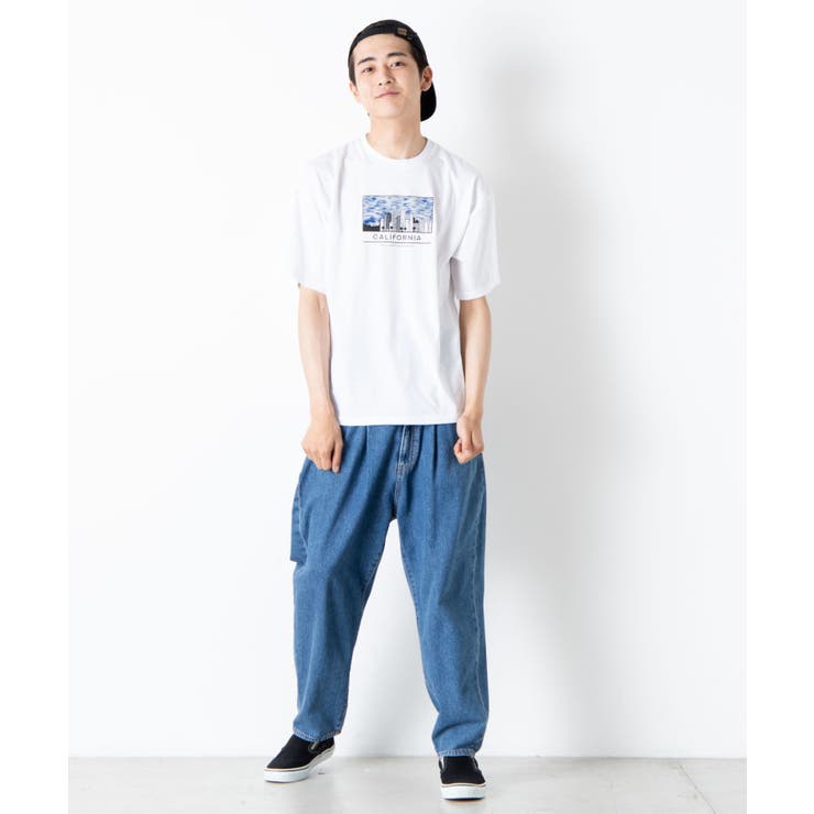 フロッキーMIXプリントTシャツ WE20SM04-M2854 | WEGO【MEN】 | 詳細画像5 