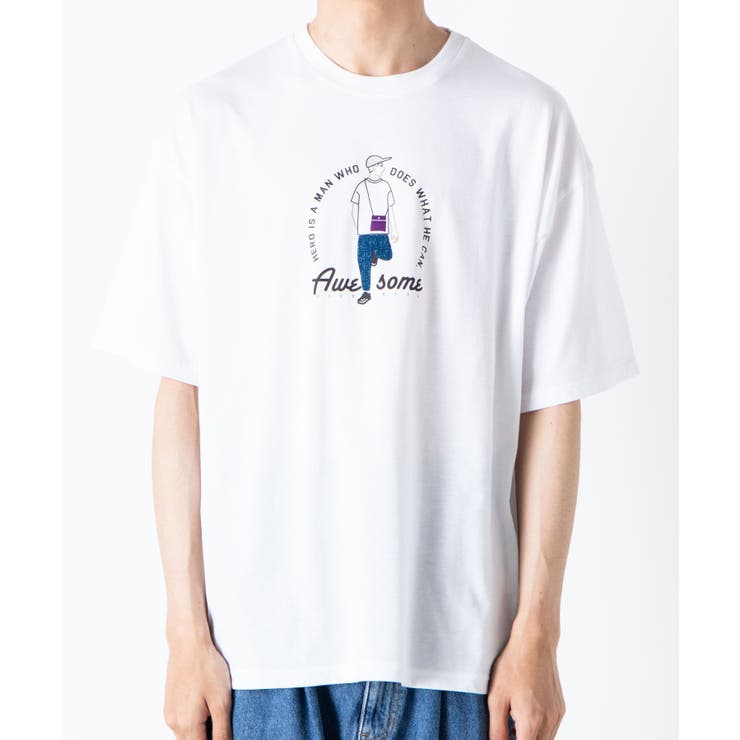 フロッキーMIXプリントTシャツ WE20SM04-M2854 | WEGO【MEN】 | 詳細画像12 