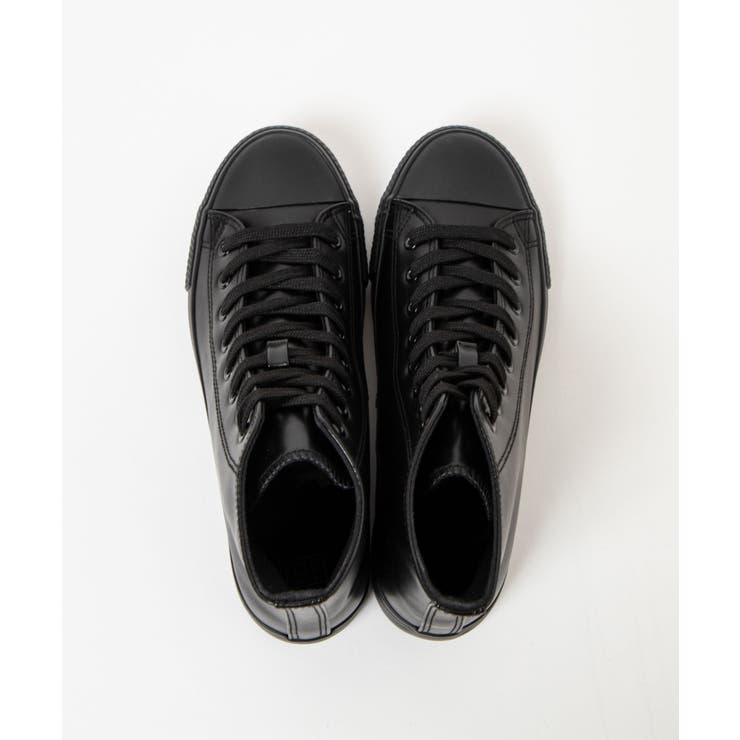 エコレザーハイカットスニーカー WE20SM04-MG1174 | WEGO【MEN】 | 詳細画像2 