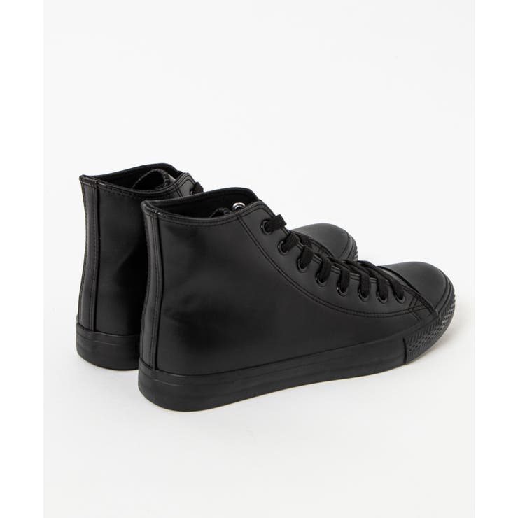 エコレザーハイカットスニーカー WE20SM04-MG1174 | WEGO【MEN】 | 詳細画像3 