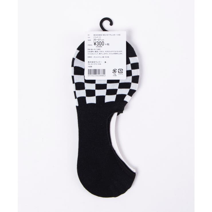 チェッカーショートソックス WE20SM04-MG1187 | WEGO【MEN】 | 詳細画像2 