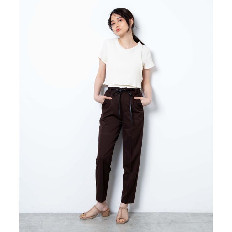 2点セット】ベルト付キスラウチパンツ  WE20SM05-L3298[品番：WG010074990]｜WEGO【WOMEN】（ウィゴー）のレディースファッション通販｜SHOPLIST（ショップリスト）