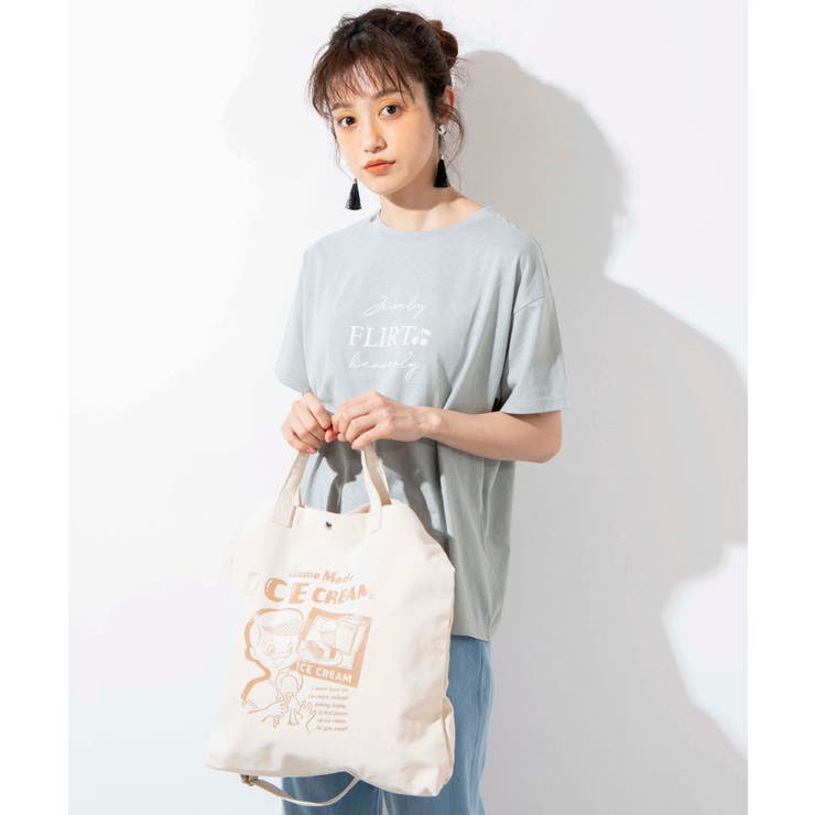 WEB限定】2wayキャンバストートバッグ韓国 韓国ファッション