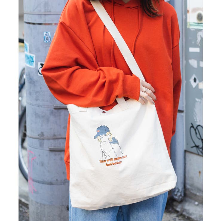 柄15 | 【WEB限定】2wayキャンバストートバッグ韓国 韓国ファッション | WEGO【WOMEN】
