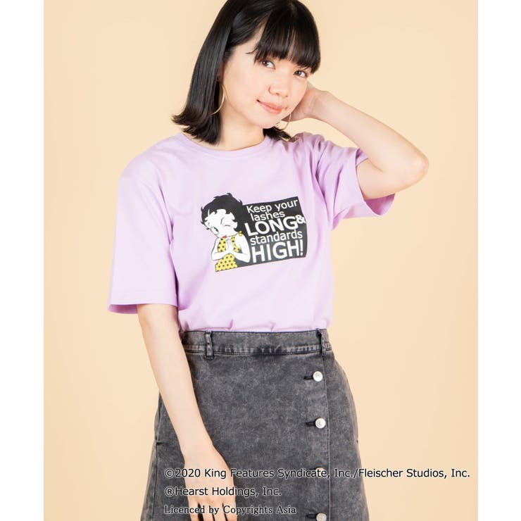 別注ベティ・ブープTシャツ WE20SM05-M1965[品番：WG010074409]｜WEGO 