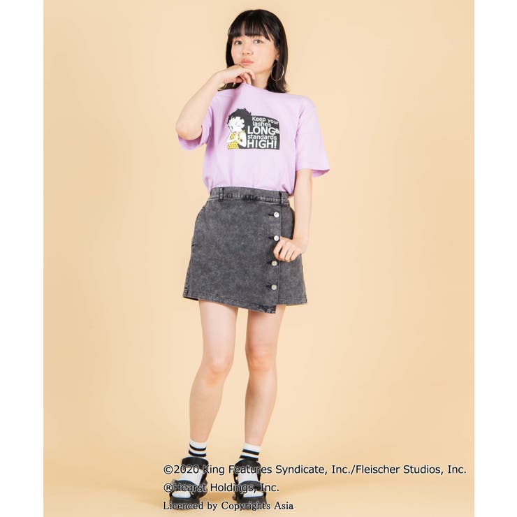 別注ベティ・ブープTシャツ WE20SM05-M1965[品番：WG010074409]｜WEGO 