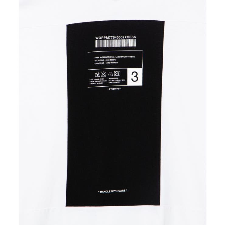 ボックスブロックビッグTシャツ WE20SM05-M2862 | WEGO【MEN】 | 詳細画像17 