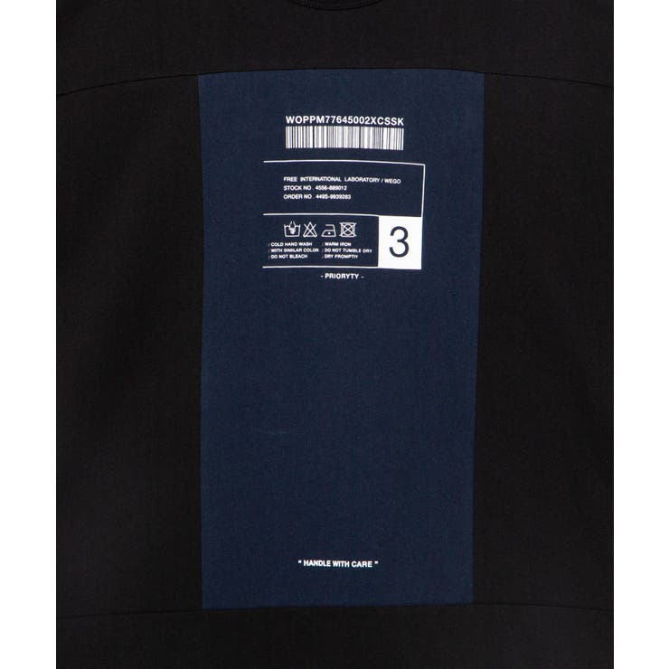 ボックスブロックビッグTシャツ WE20SM05-M2862 | WEGO【MEN】 | 詳細画像18 