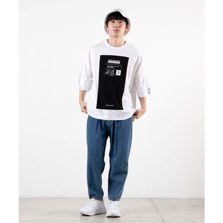 ボックスブロックビッグTシャツ WE20SM05-M2862 | WEGO【MEN】 | 詳細画像1 