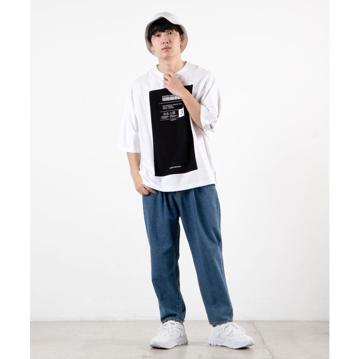ボックスブロックビッグTシャツ WE20SM05-M2862 | WEGO【MEN】 | 詳細画像2 