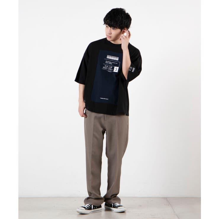 ボックスブロックビッグTシャツ WE20SM05-M2862 | WEGO【MEN】 | 詳細画像6 