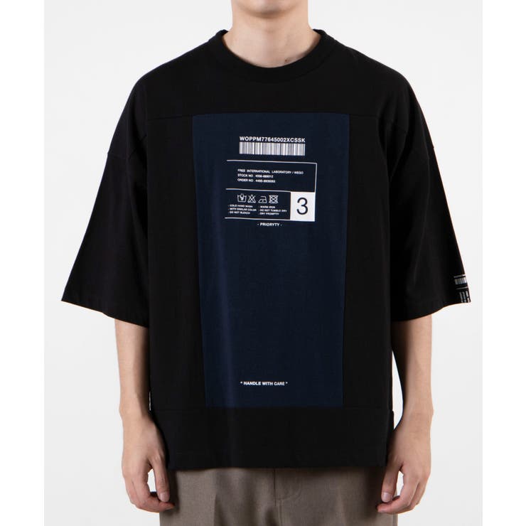 ボックスブロックビッグTシャツ WE20SM05-M2862 | WEGO【MEN】 | 詳細画像8 