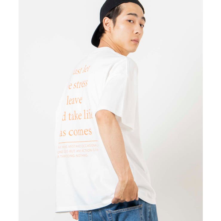 ホワイト | レトロロゴBIGTシャツ WE20SM05-M3116 | WEGO【MEN】