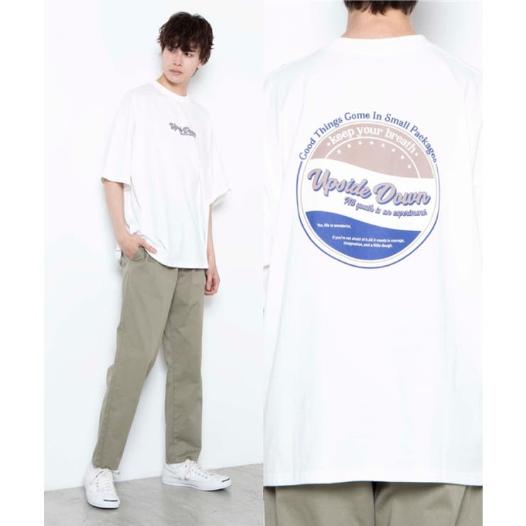 ホワイトその他 | レトロロゴBIGTシャツ WE20SM05-M3116 | WEGO【MEN】