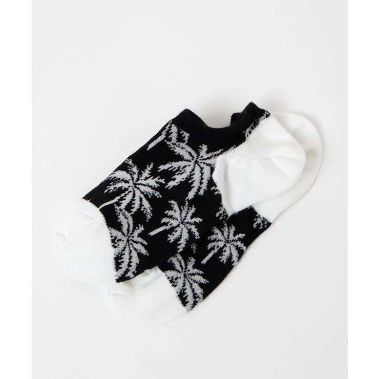 ホワイト | パームツリーショートソックス WE20SM05-MG2754 | WEGO【MEN】
