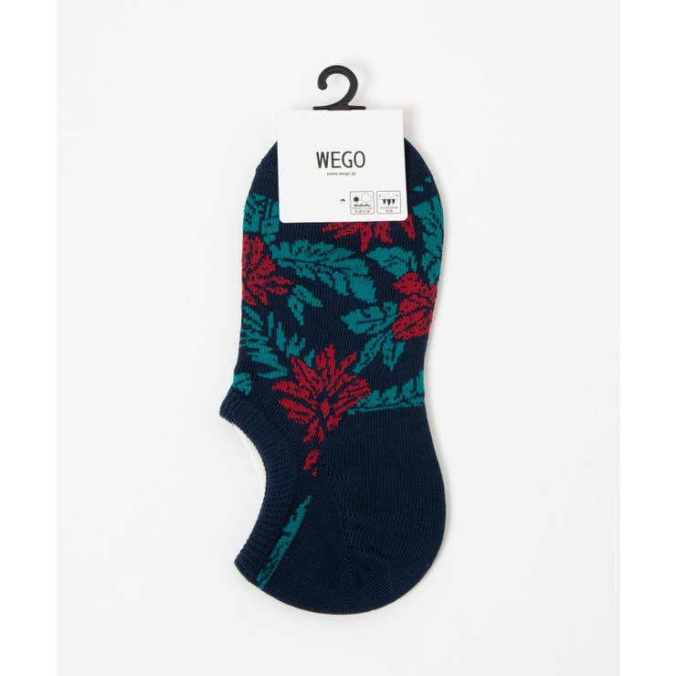 ハイビスカスショートソックス WE20SM05-MG2755 | WEGO【MEN】 | 詳細画像1 