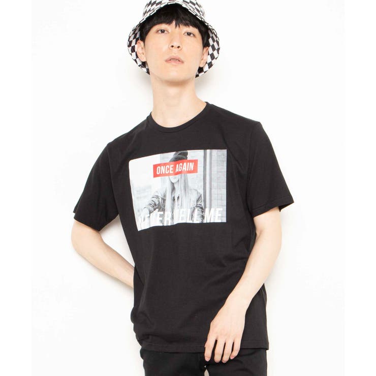 ブラック | モノトーンガールフォトボックスTシャツ2 WE20SM06-M4267 | WEGO【MEN】
