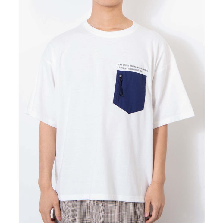 ナイロンポケットTシャツ | WEGO【MEN】 | 詳細画像14 