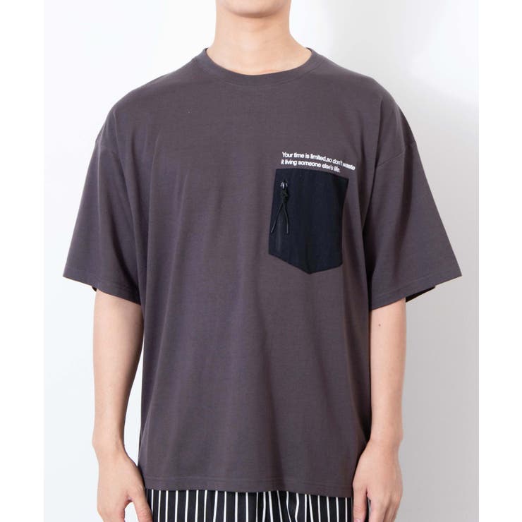 ナイロンポケットTシャツ | WEGO【MEN】 | 詳細画像16 