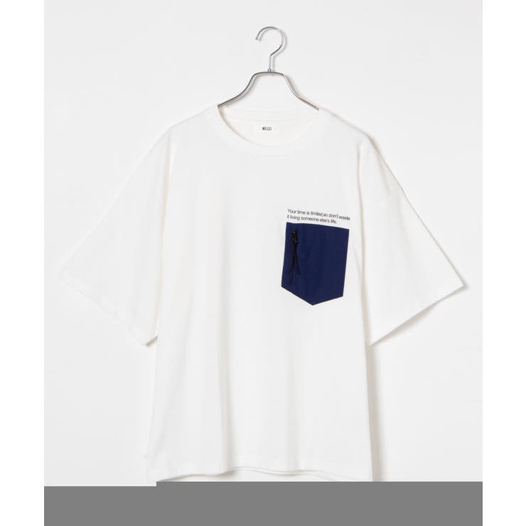 ナイロンポケットTシャツ | WEGO【MEN】 | 詳細画像24 
