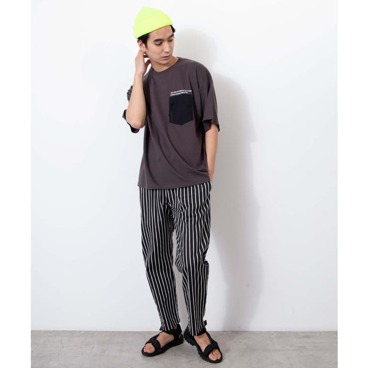 ナイロンポケットTシャツ | WEGO【MEN】 | 詳細画像2 