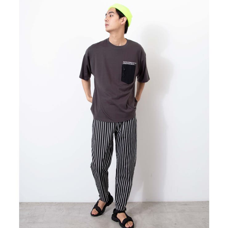 ナイロンポケットTシャツ | WEGO【MEN】 | 詳細画像3 