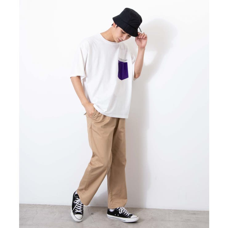 ナイロンポケットTシャツ | WEGO【MEN】 | 詳細画像4 