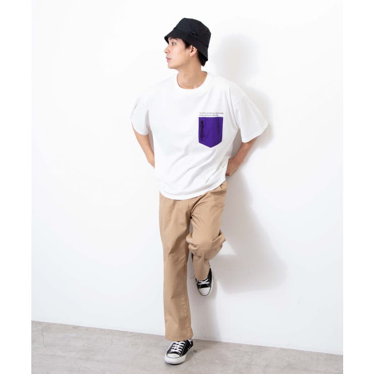 ナイロンポケットTシャツ | WEGO【MEN】 | 詳細画像6 