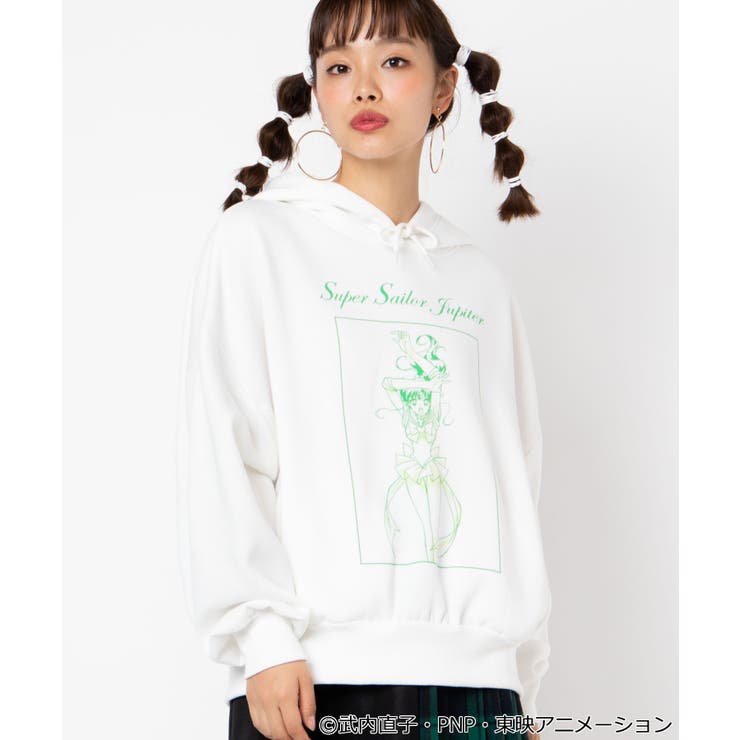 セーラー5戦士スウェットパーカ WE20SP01-L7678[品番：WG010071817