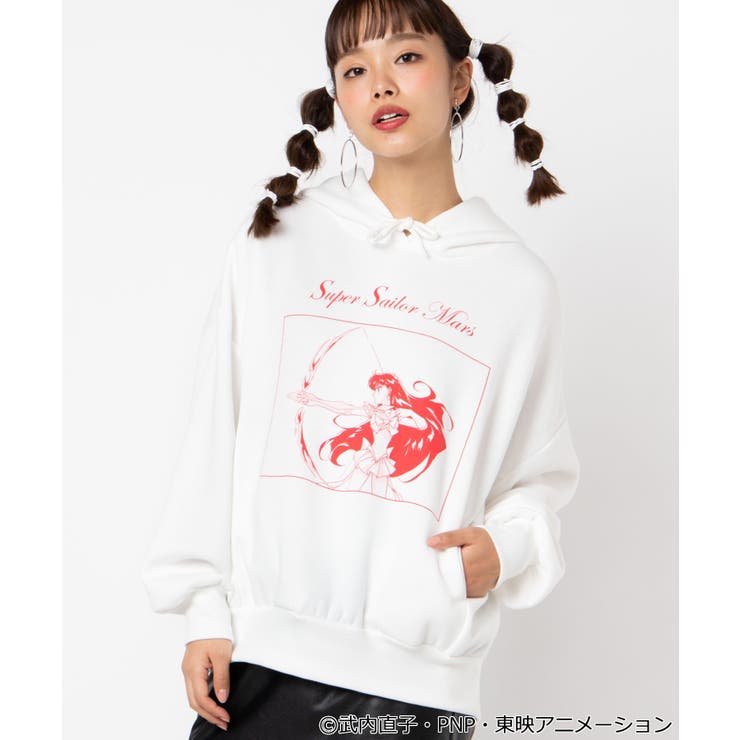 セーラー5戦士スウェットパーカ  WE20SP01-L7678[品番：WG010071817]｜WEGO【WOMEN】（ウィゴー）のレディースファッション通販｜SHOPLIST（ショップリスト）