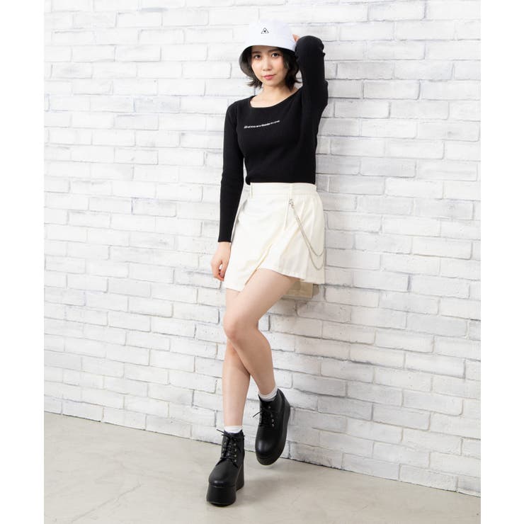 ラップチェーンスカパン WE20SP01-L8924[品番：WG010071984]｜WEGO【WOMEN】（ウィゴー）｜レディース｜Shoplist
