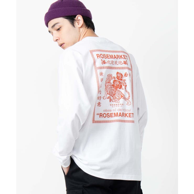 チャイナモチーフロンT WE20SP01-M0275[品番：WG010073274]｜WEGO【MEN