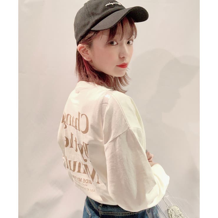 バックプリントロンT WE20SP02-L0140[品番：WG010072497]｜WEGO【WOMEN 