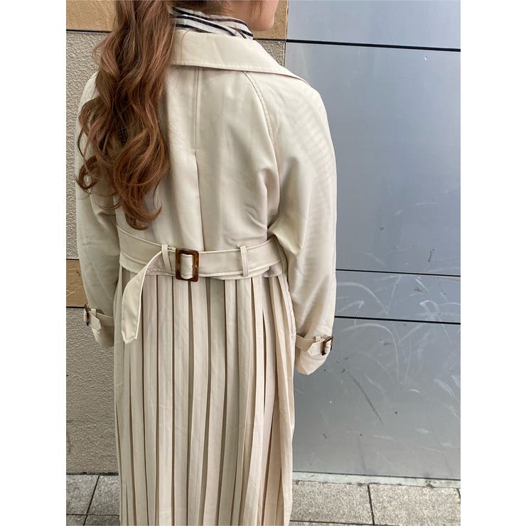 バックプリーツトレンチコート WE20SP02-L8977 | WEGO【WOMEN】 | 詳細画像14 