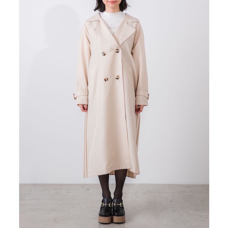 バックプリーツトレンチコート WE20SP02-L8977 | WEGO【WOMEN】 | 詳細画像5 