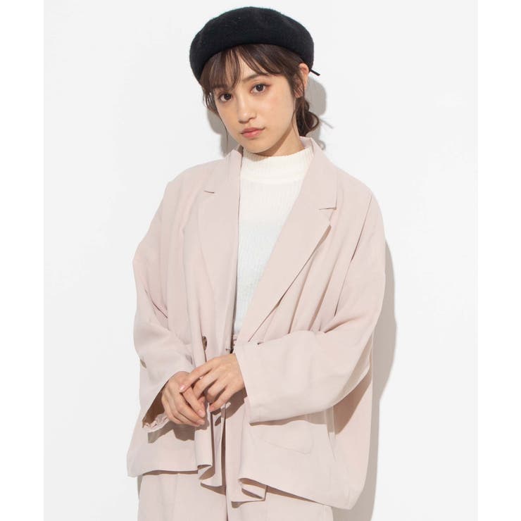 セットアップワイドジャケット Wesp02 L9097 品番 Wg Wego Women ウィゴー のレディース ファッション通販 Shoplist ショップリスト