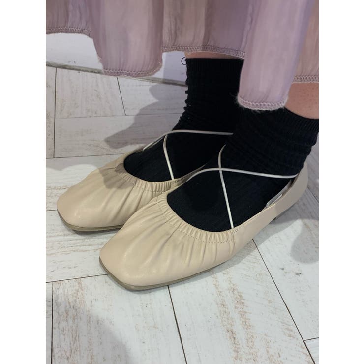 スクエアデザインバレエシューズ WE20SP02-LG8908 | WEGO【WOMEN】 | 詳細画像9 