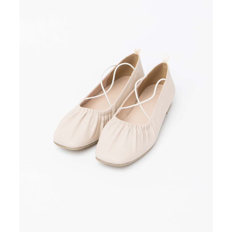 ホワイトアイボリー | スクエアデザインバレエシューズ WE20SP02-LG8908 | WEGO【WOMEN】